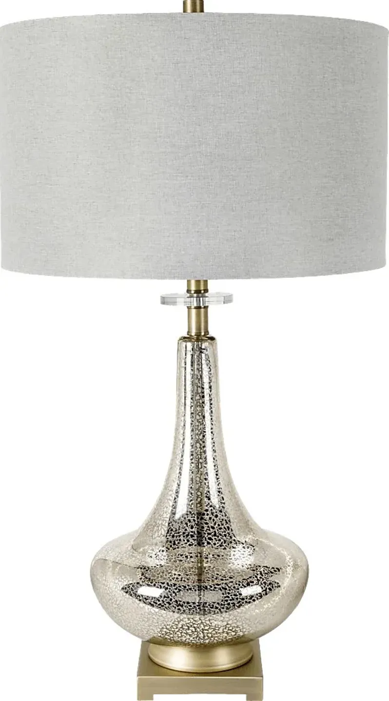 Edenderry Cay Gray Lamp