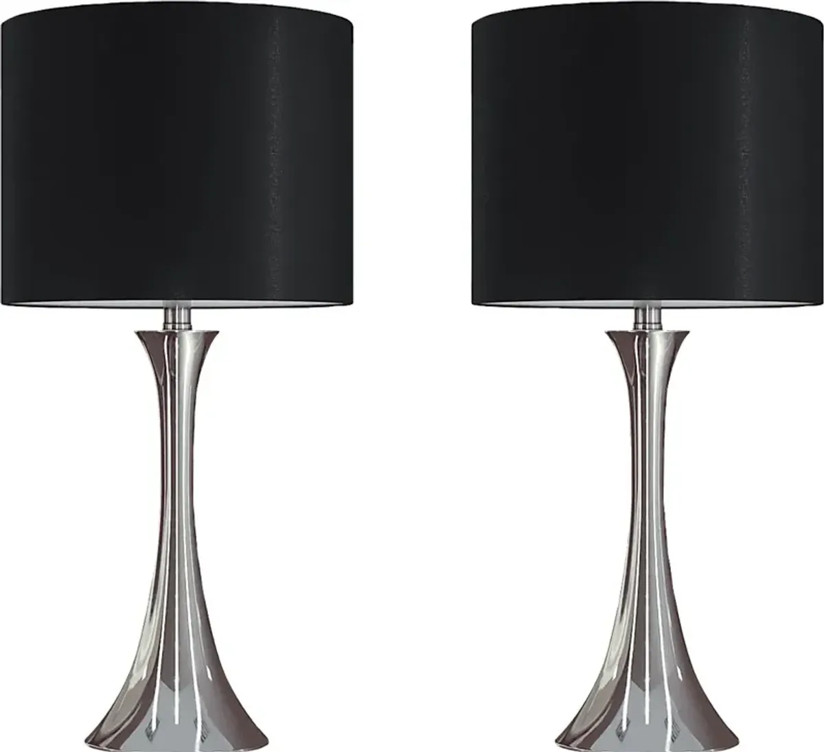 Keely Alley Black Lamp, Set of 2