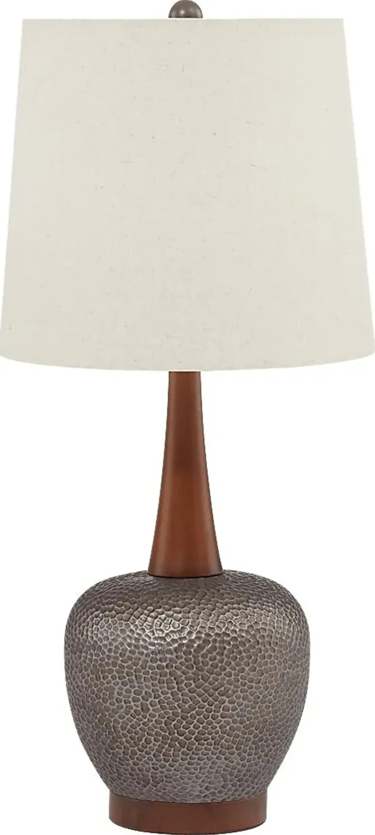 Wiskon Way Charcoal Table Lamp