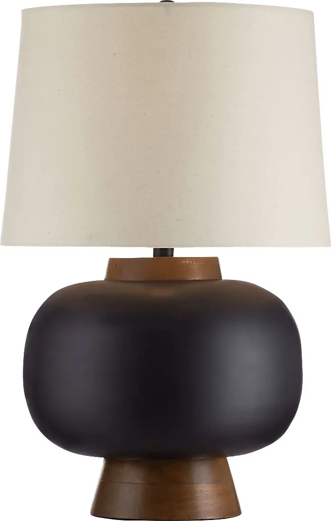 Yent Estates Black Lamp