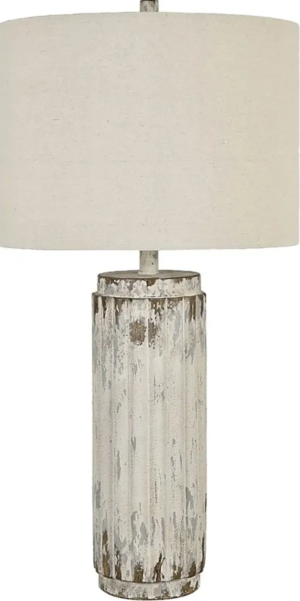 Aristotle Nest White Table Lamp