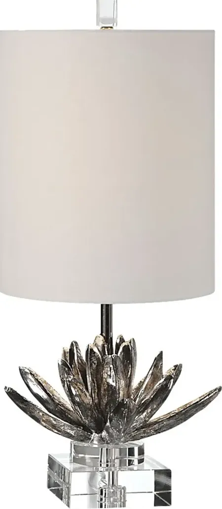 Brookfield View Silver Lamp