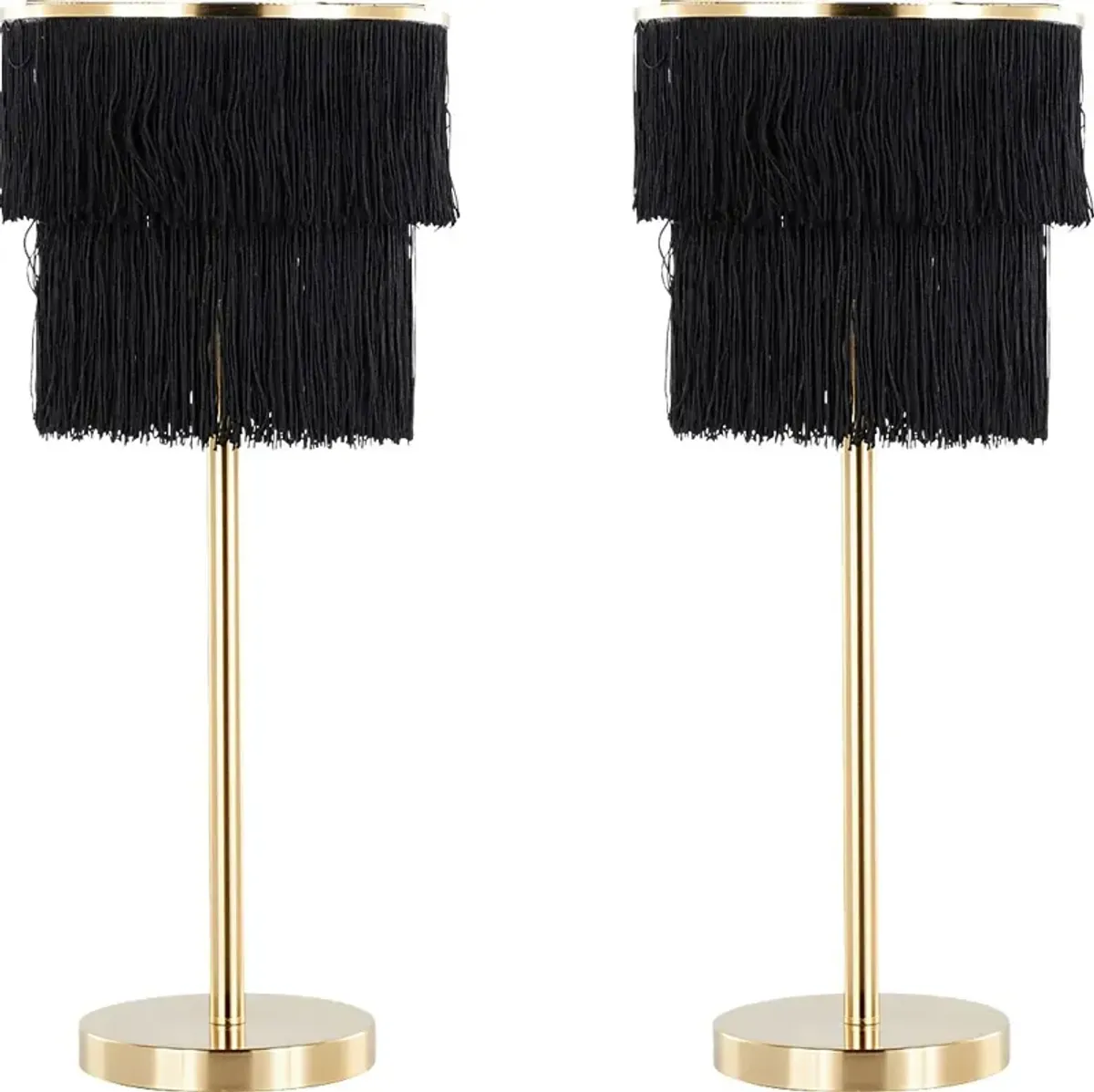 Catesby Way Black Lamp, Set of 2