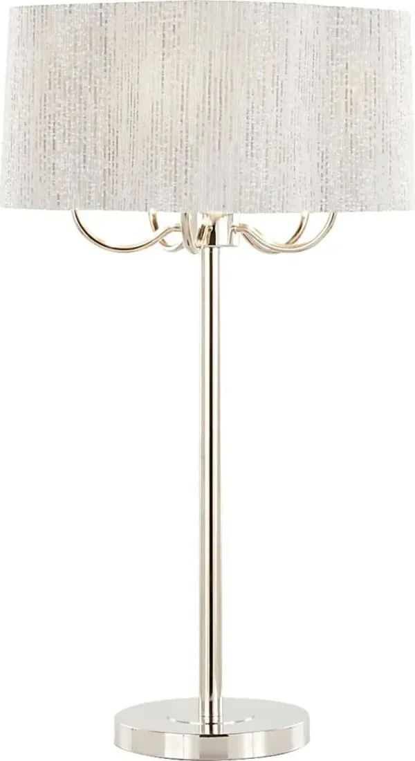 Leclair Cove Gray Lamp