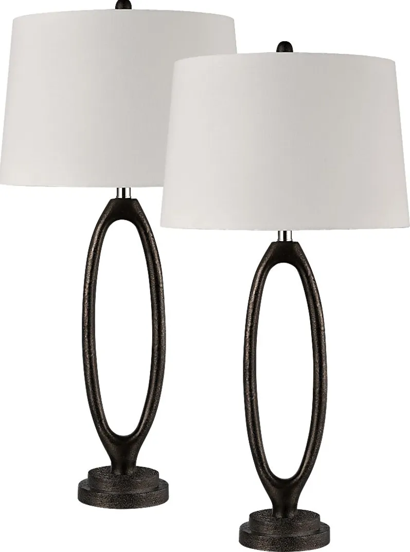 Tobaso Edge Bronze Lamp