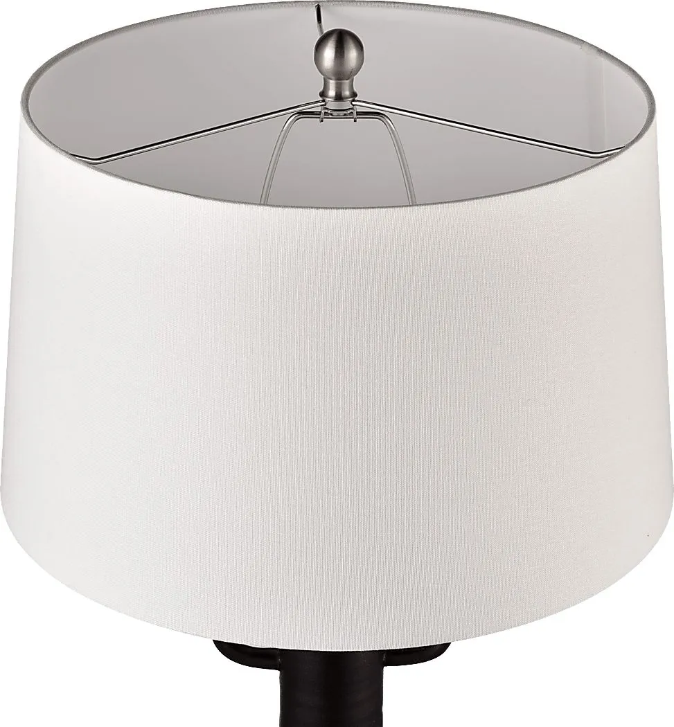 Terraza Land Black Lamp