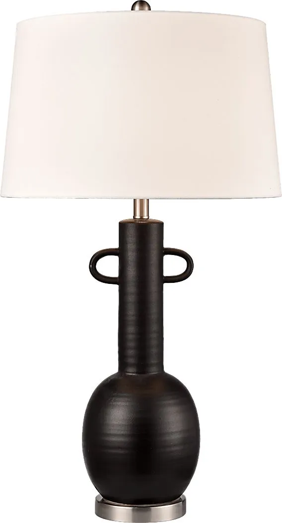 Terraza Land Black Lamp