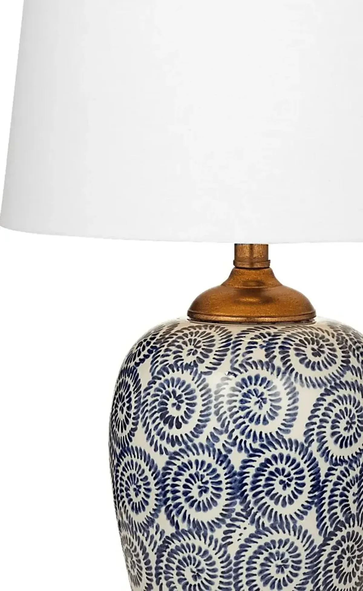 Ironton Drive Blue Lamp