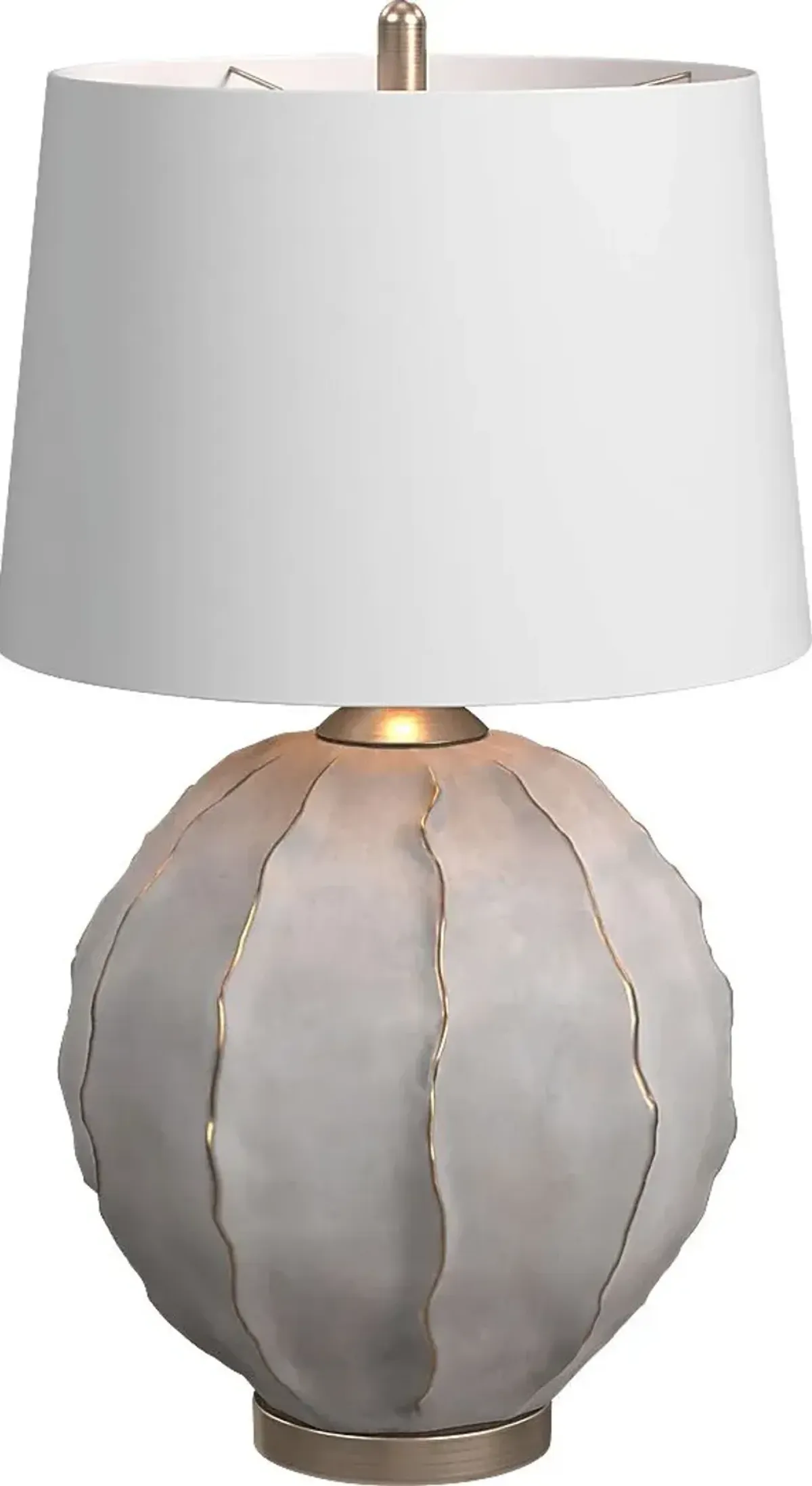 Neving Bay Gray Lamp