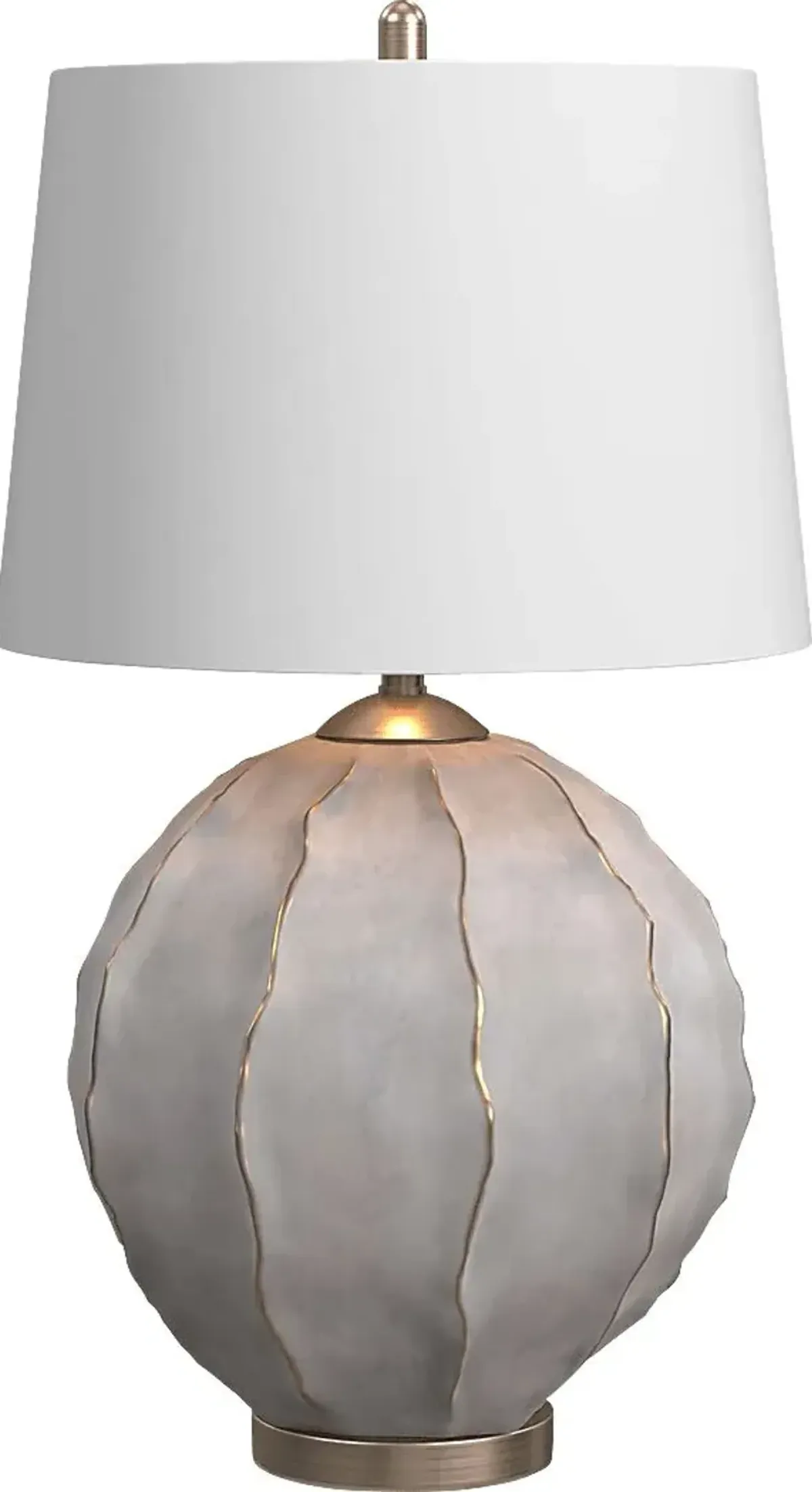 Neving Bay Gray Lamp