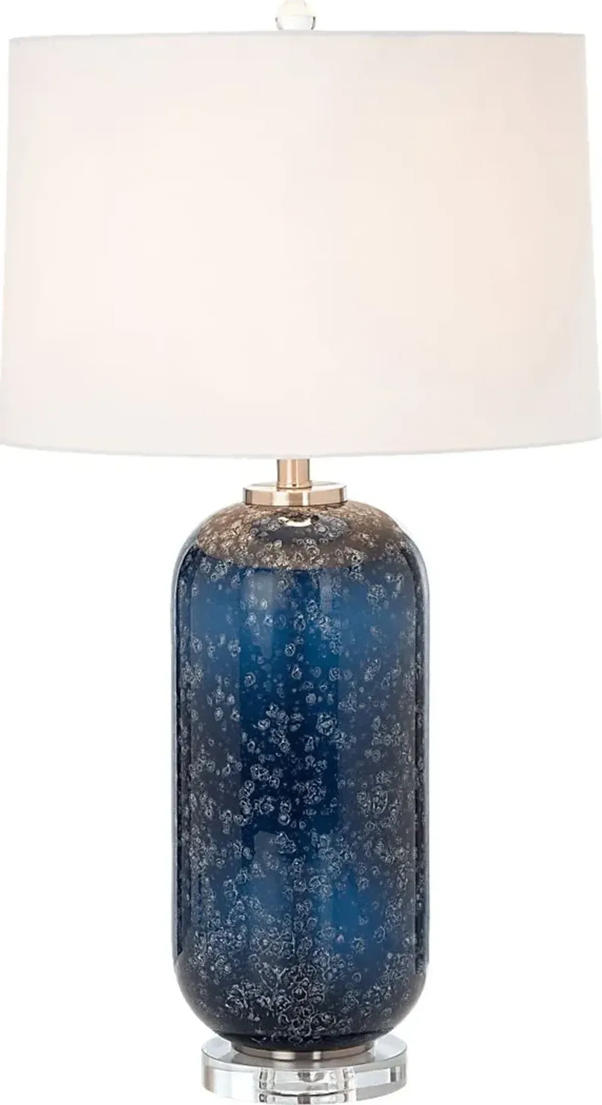 Chrystie Reef Blue Lamp, Set of 2