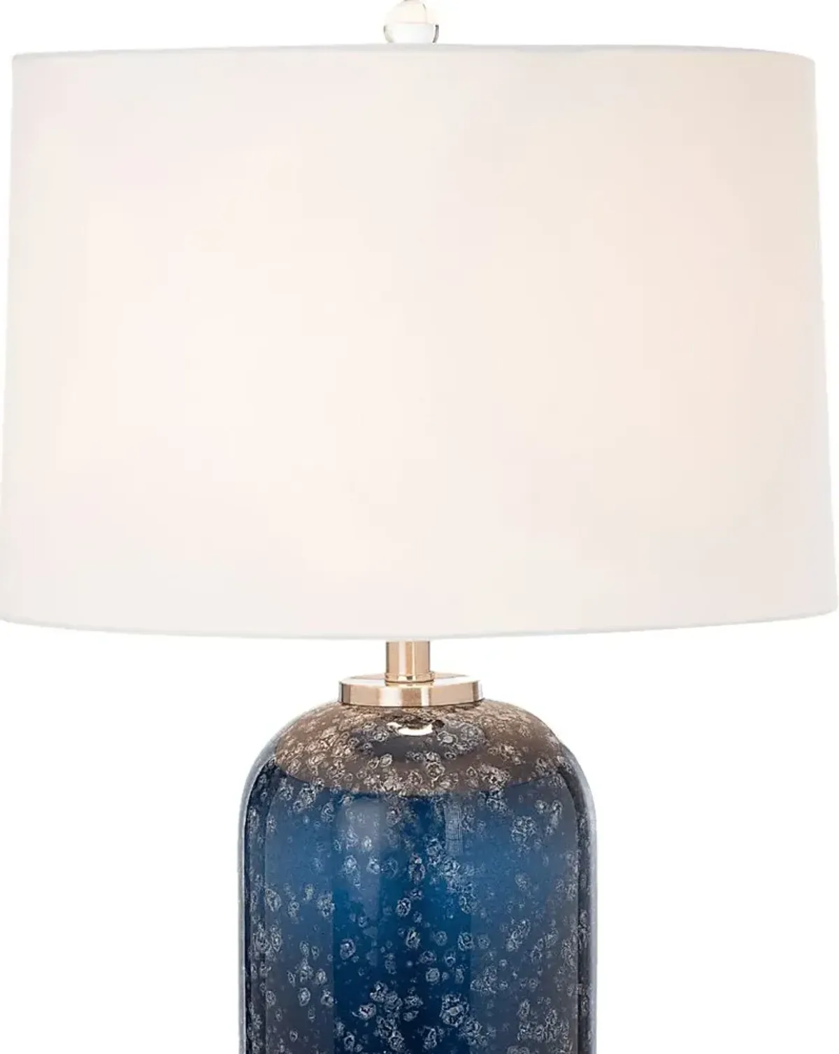 Chrystie Reef Blue Lamp, Set of 2