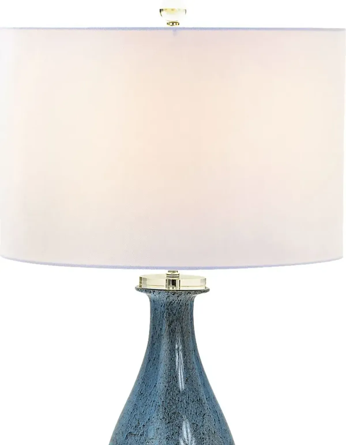 Terra Lake Blue Lamp,  Set of 2