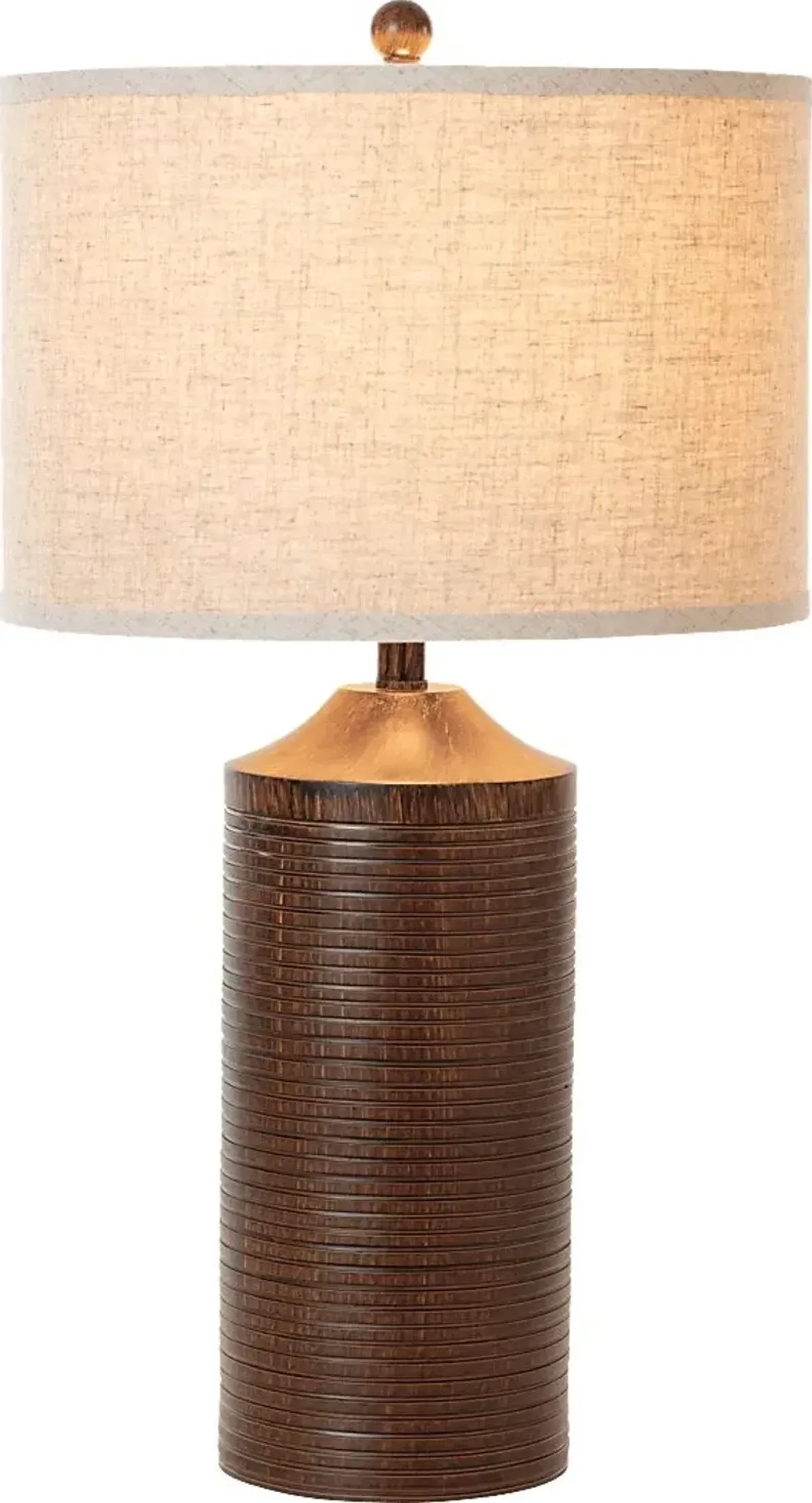 Cocoplum Oaks Brown Lamp, Set of 2