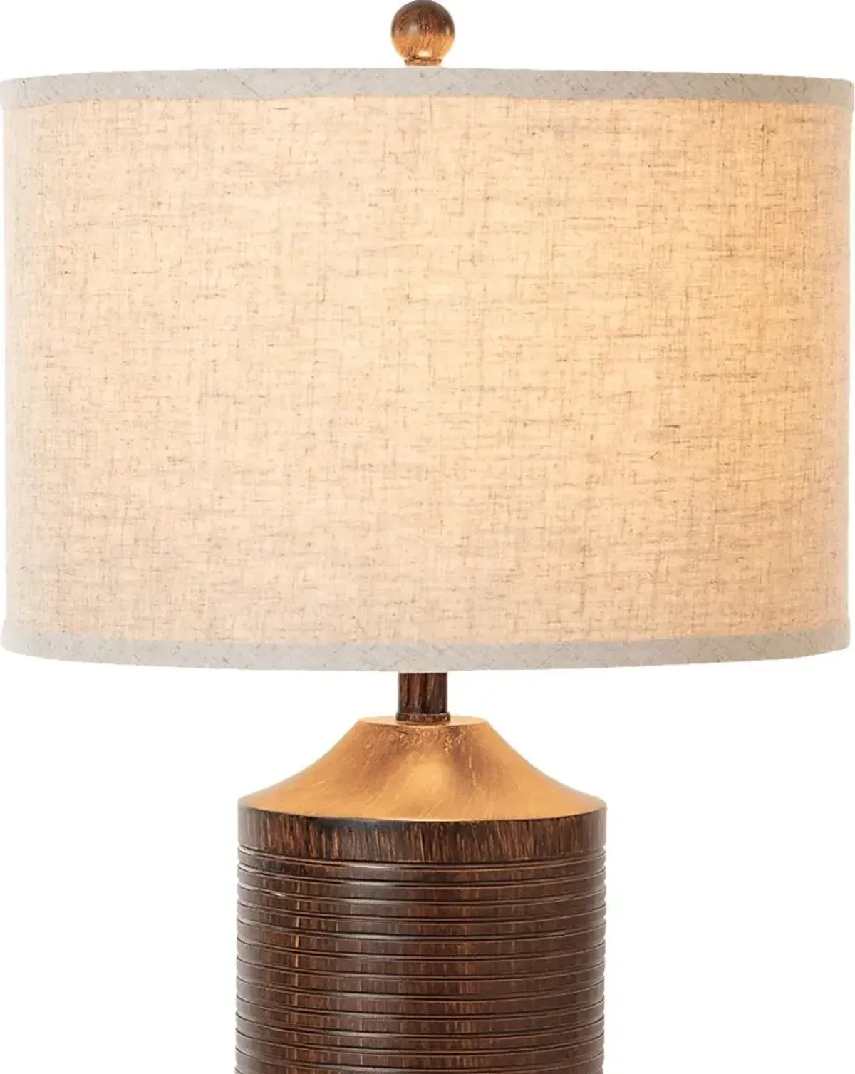 Cocoplum Oaks Brown Lamp, Set of 2