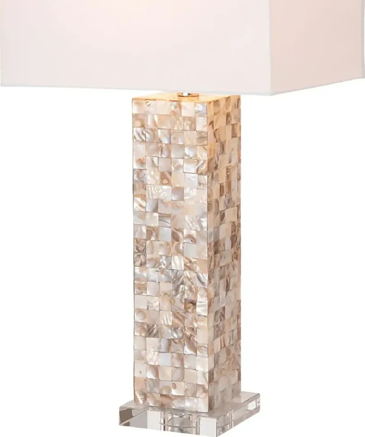 Ermine Park Ivory Table Lamps, Set of 2