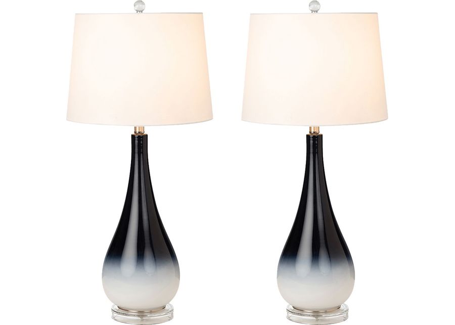 Lynhurst Home Black Lamp, Set of 2