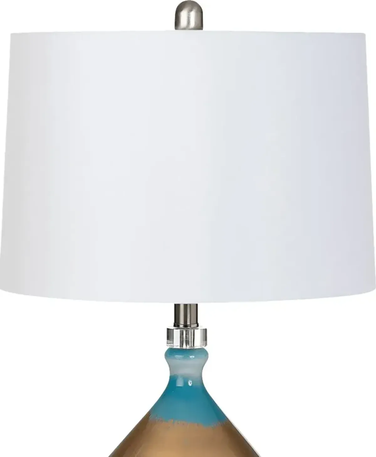 Marbella Creek Blue Lamp, Set of 2