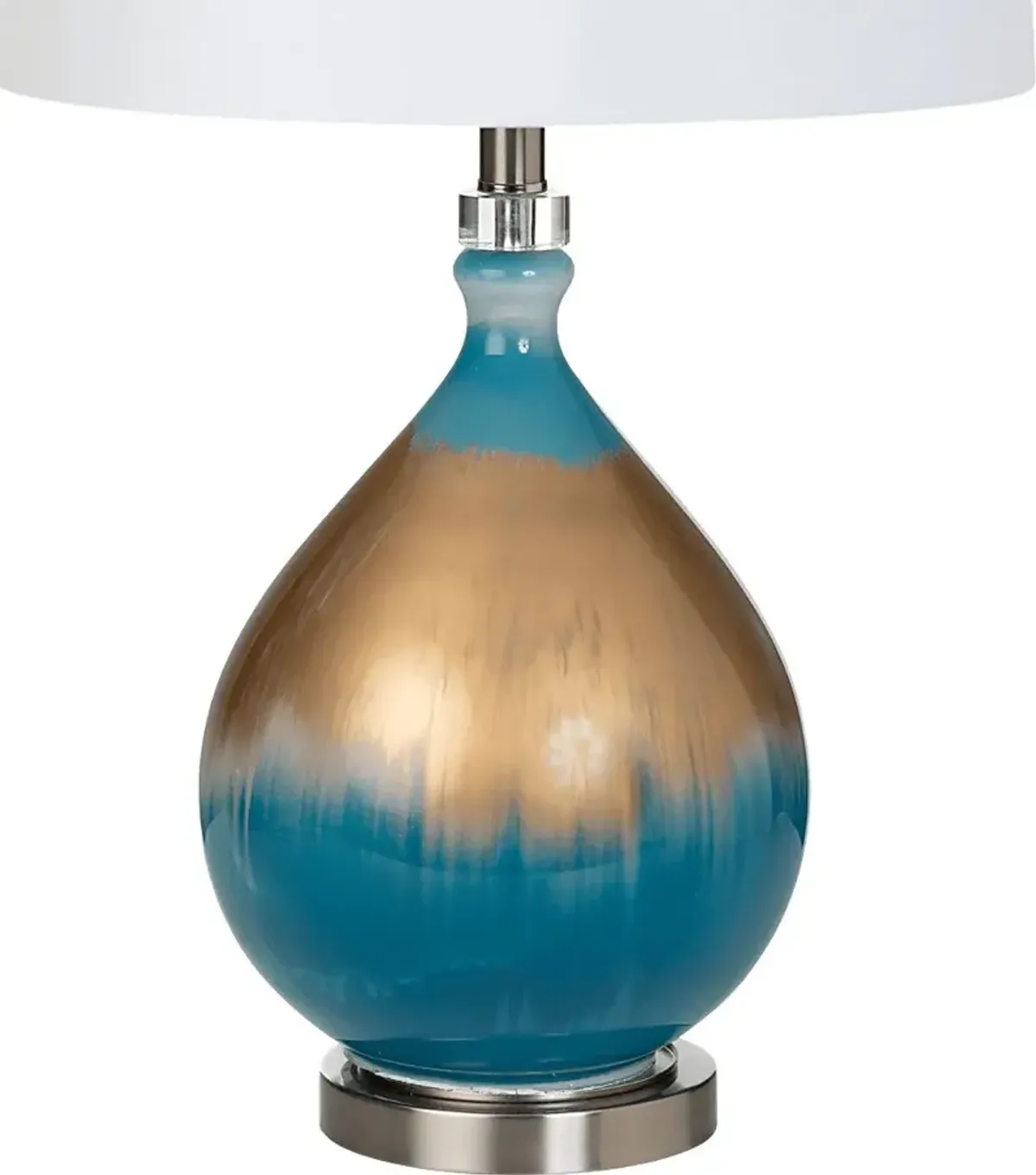 Marbella Creek Blue Lamp, Set of 2