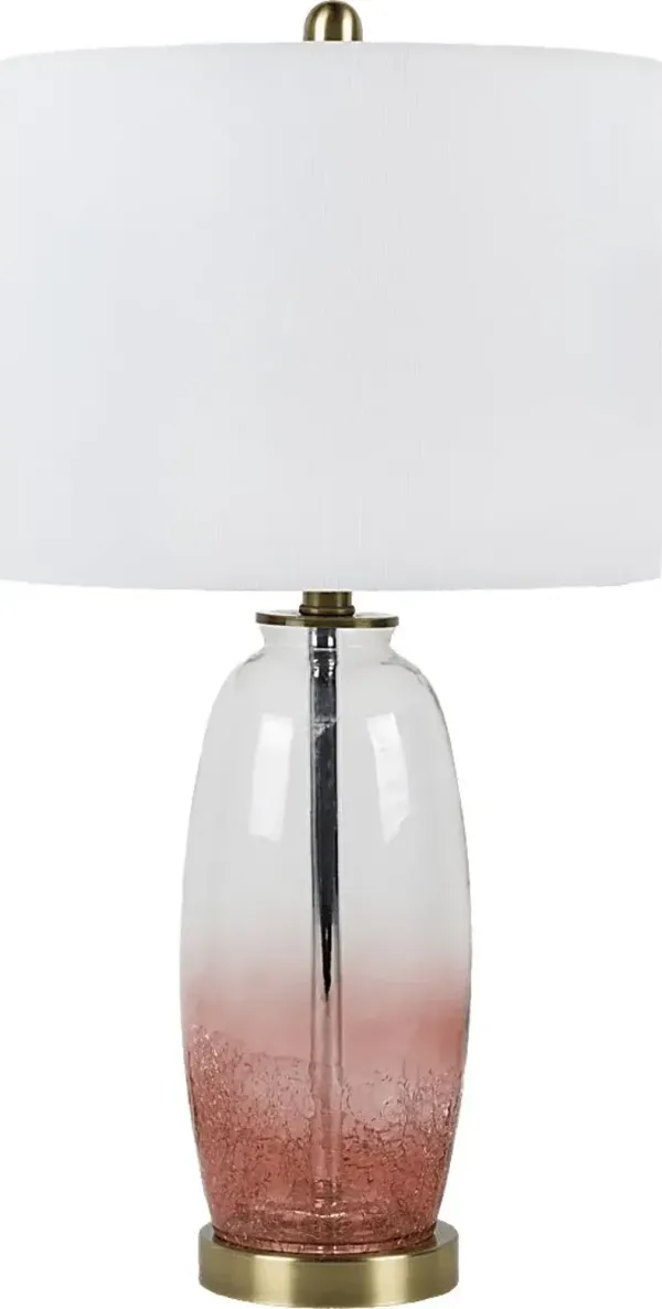 Glasglow Way Pink Lamp