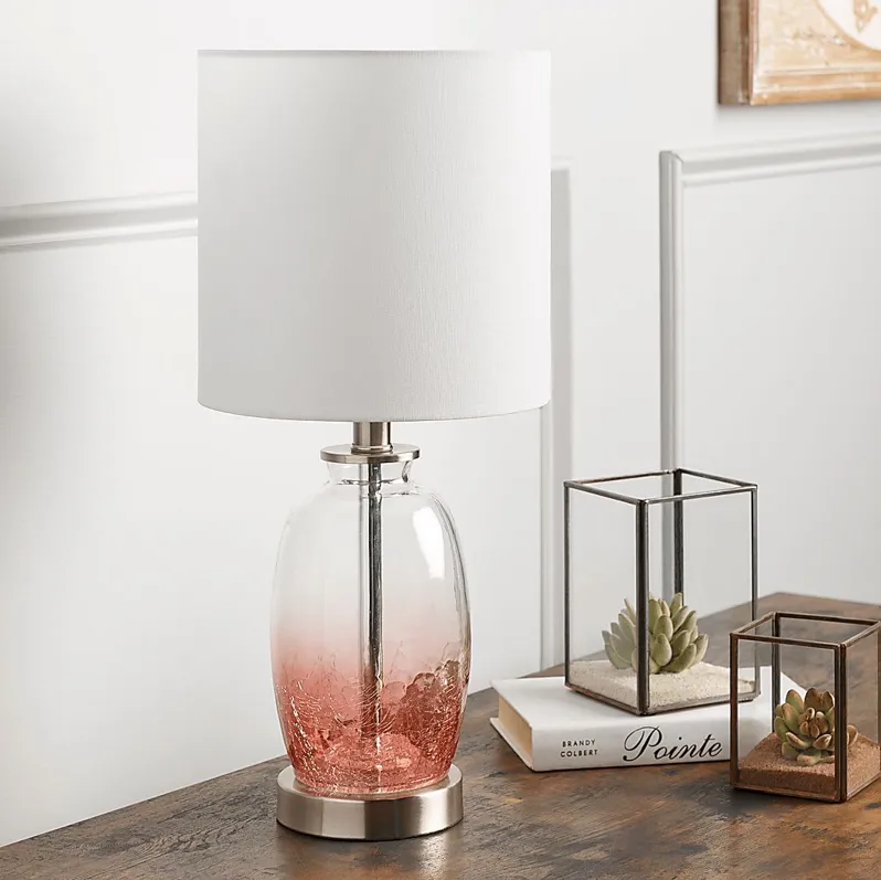 Glanmore Road Pink Lamp