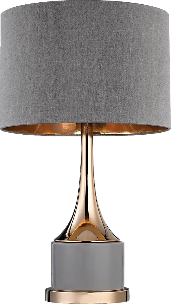 Wishart Club Gray Lamp