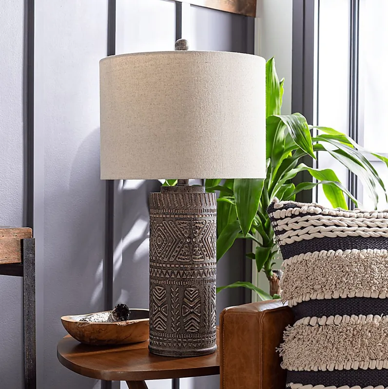 Sussman Shores Brown Lamp