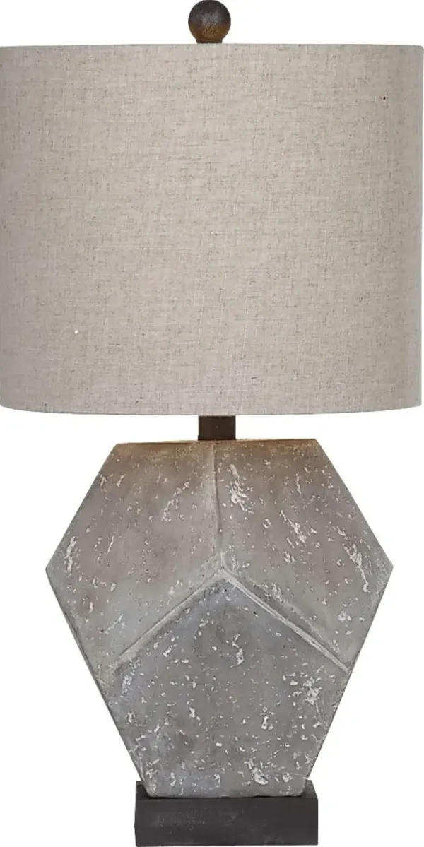 Reinicke Avenue Gray Lamp