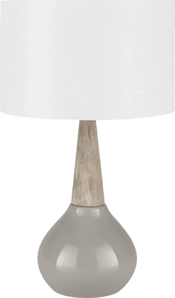 Woodburn Way Gray Lamp
