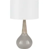 Woodburn Way Gray Lamp