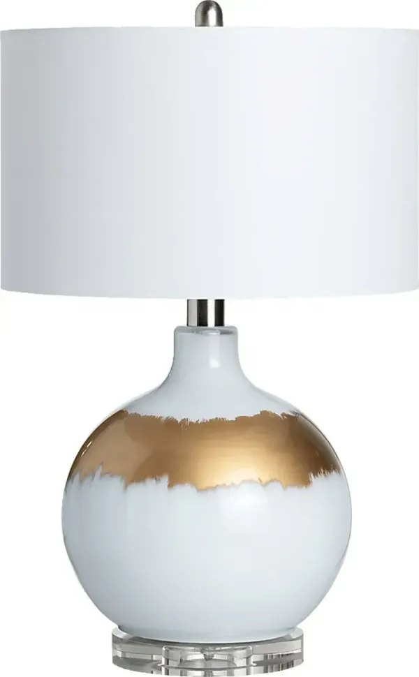 Barker Land White Lamp