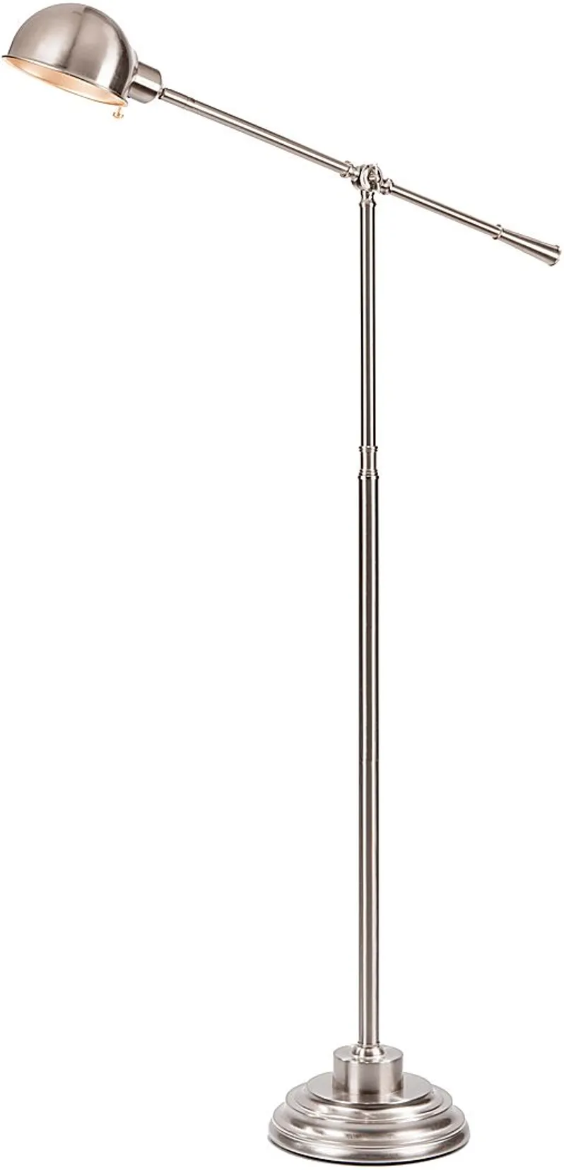 Mccain Land Silver Floor Lamp