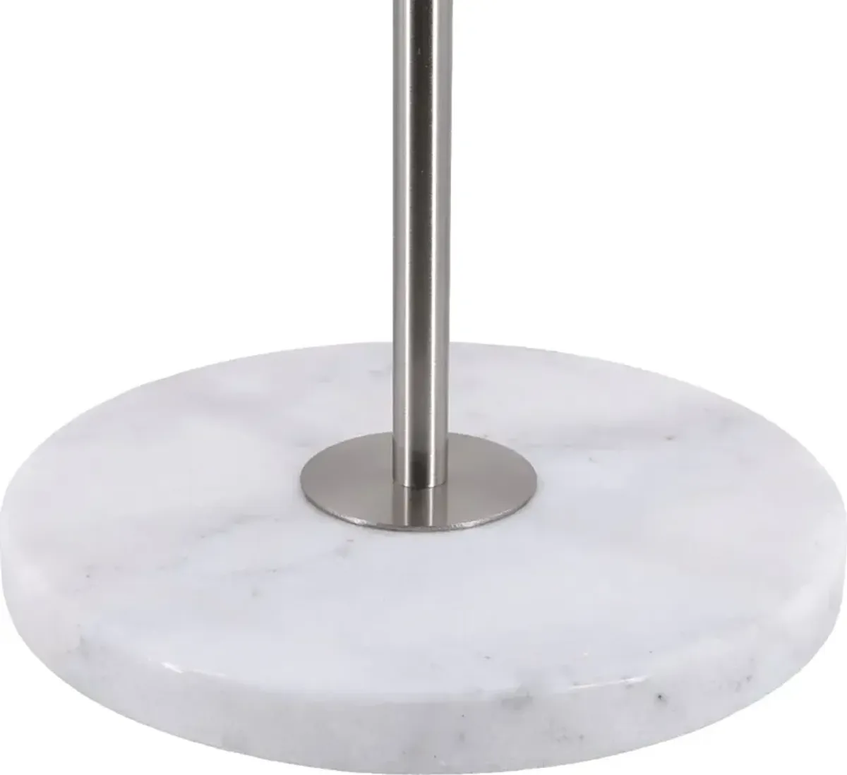 Albany Post Nickel Floor Lamp