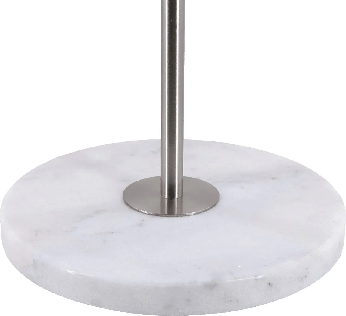 Albany Post Nickel Floor Lamp