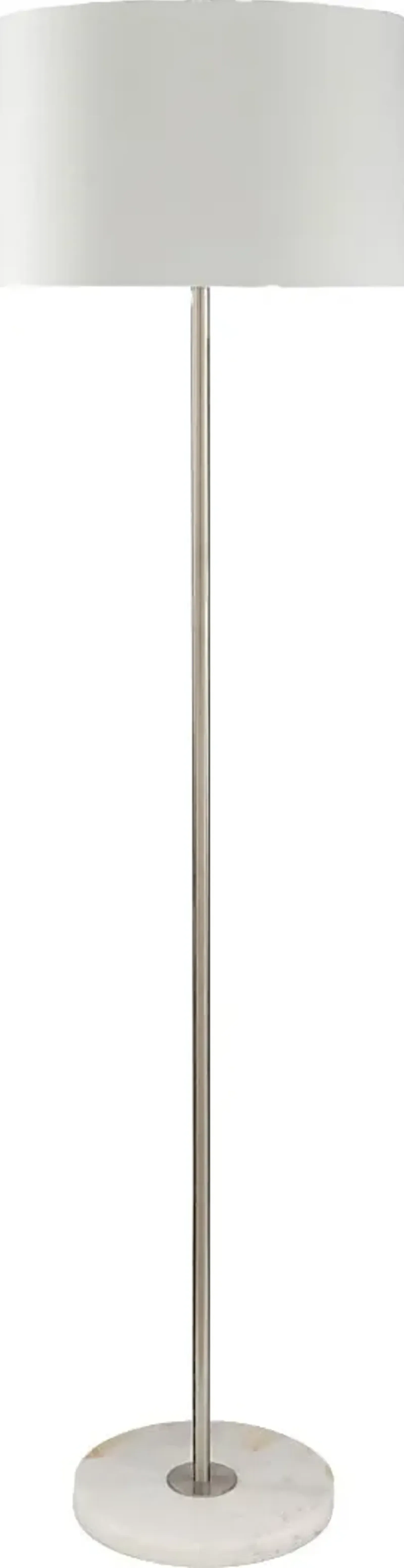 Albany Post Nickel Floor Lamp