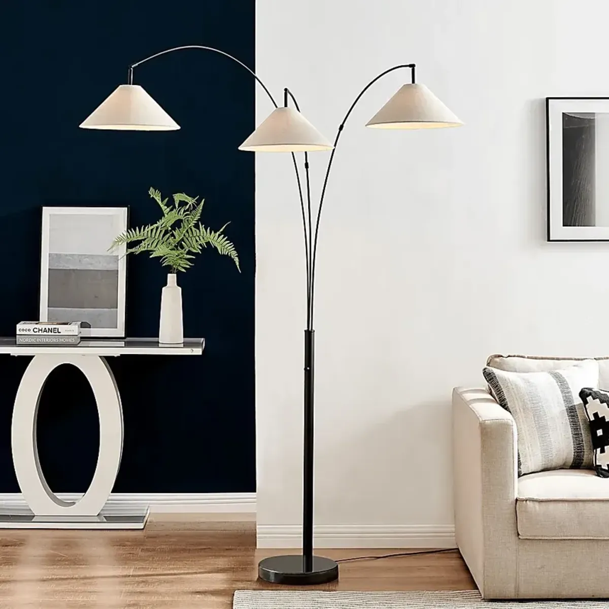 Jasper Island Black Tree Floor Lamp