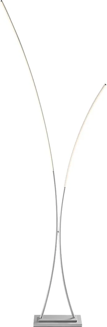 Salzedo Isle Silver Floor Lamp