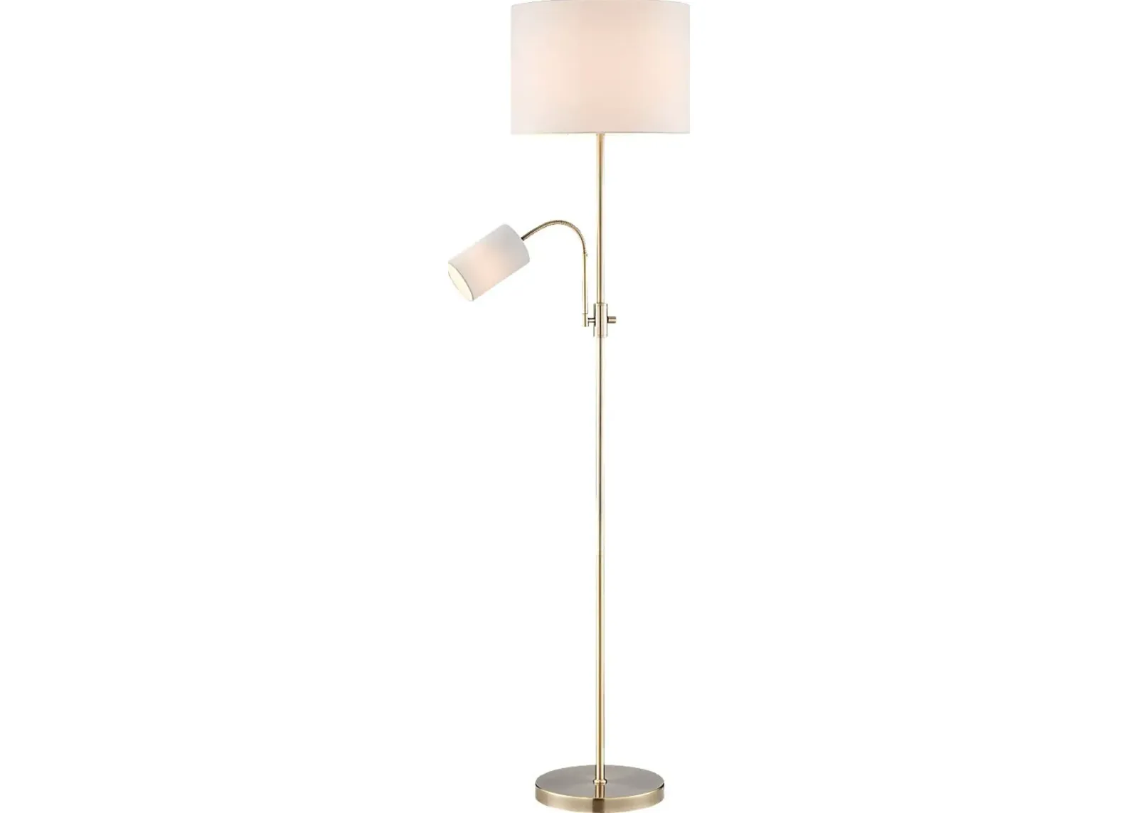 Klebba Reef Brass Floor Lamp