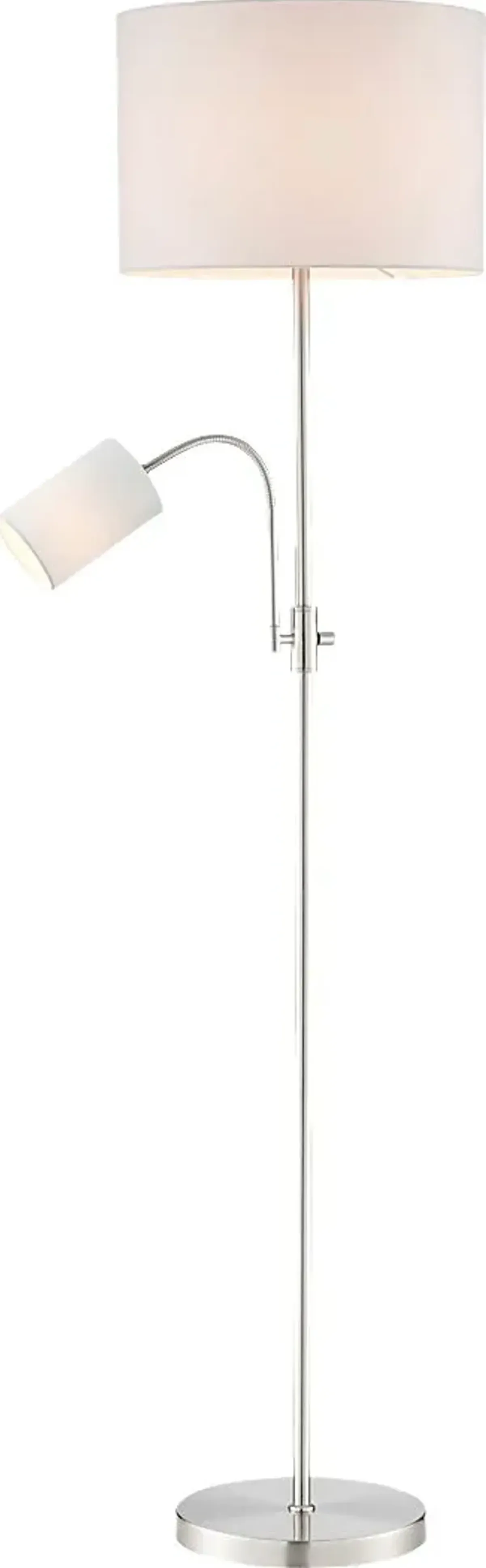 Klebba Reef Nickel Floor Lamp