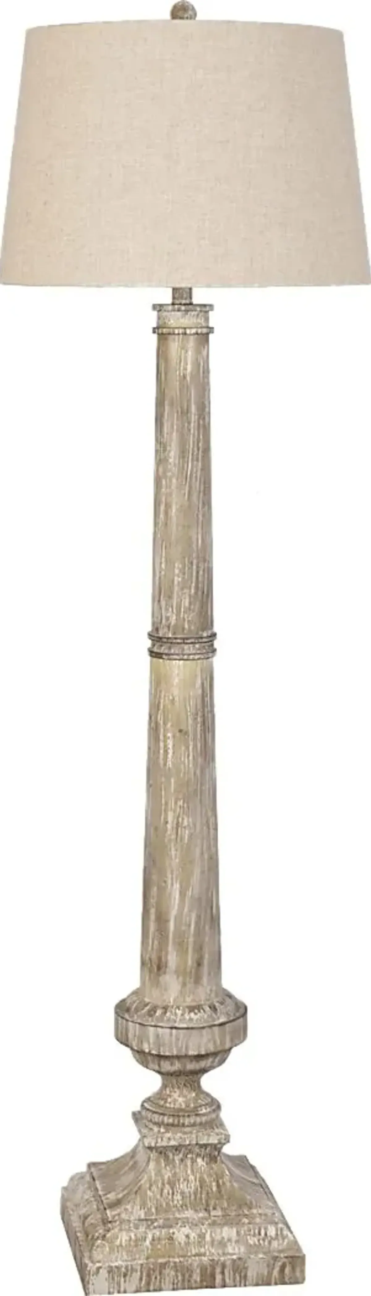 Lucille Loft Brown Floor Lamp