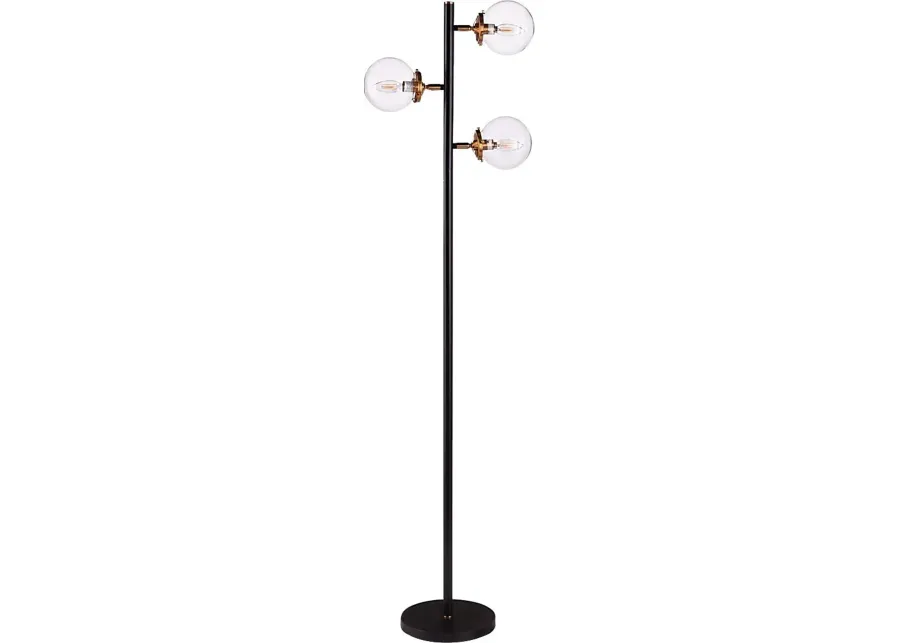 Boltonly Black Floor Lamp