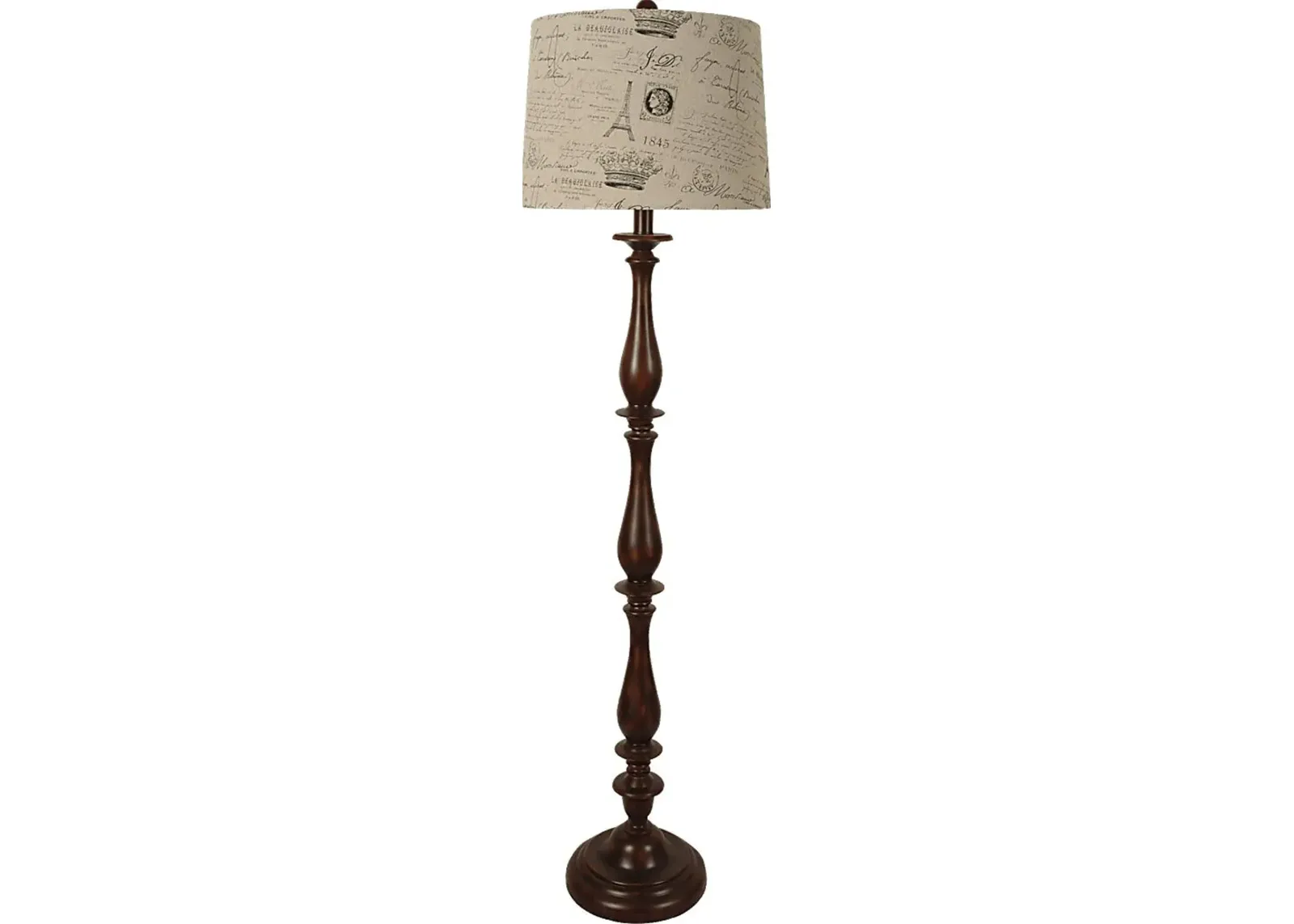 Ives Terrace Brown Floor Lamp