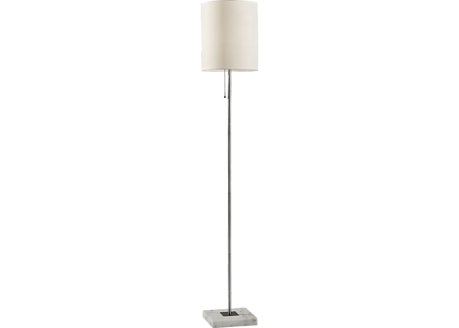 Abby Park Silver Floor Lamp