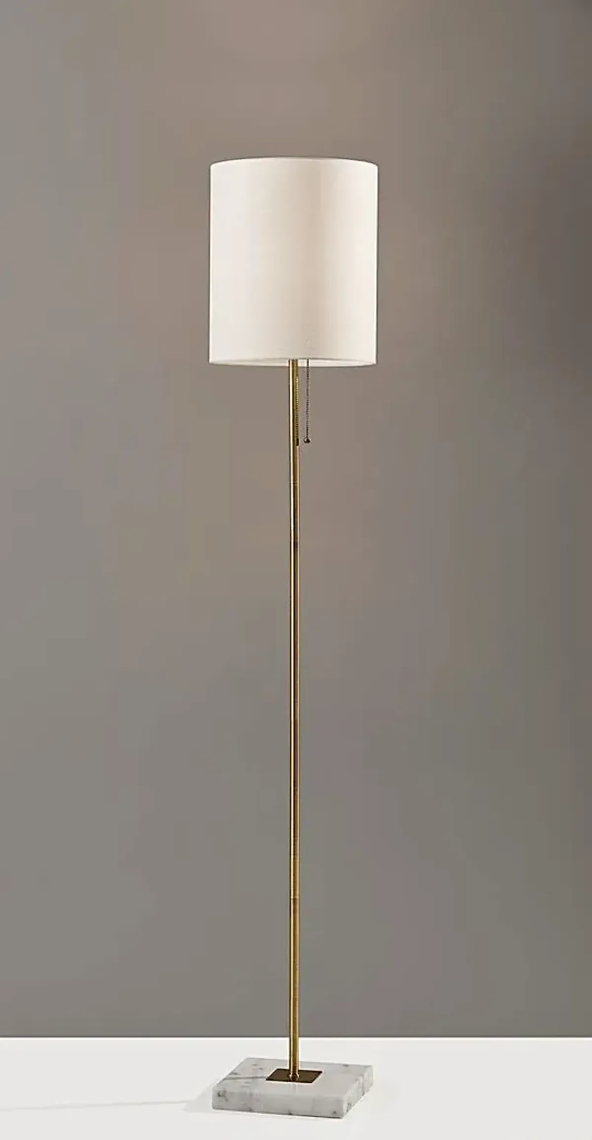 Abby Park Brass Floor Lamp