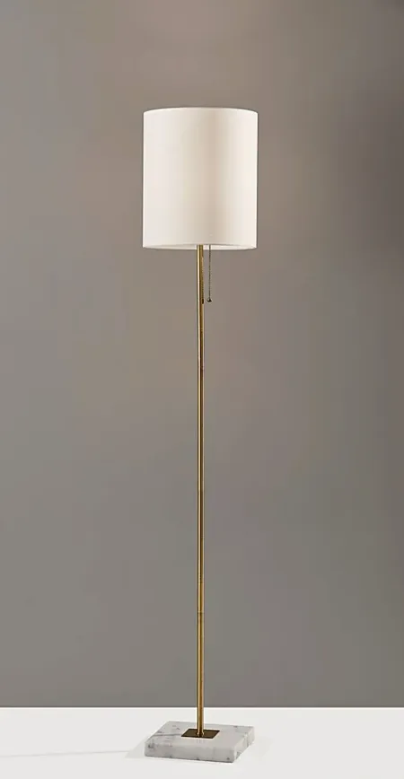 Abby Park Brass Floor Lamp