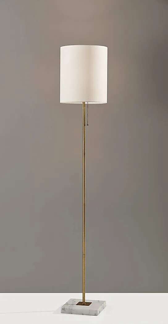 Abby Park Brass Floor Lamp