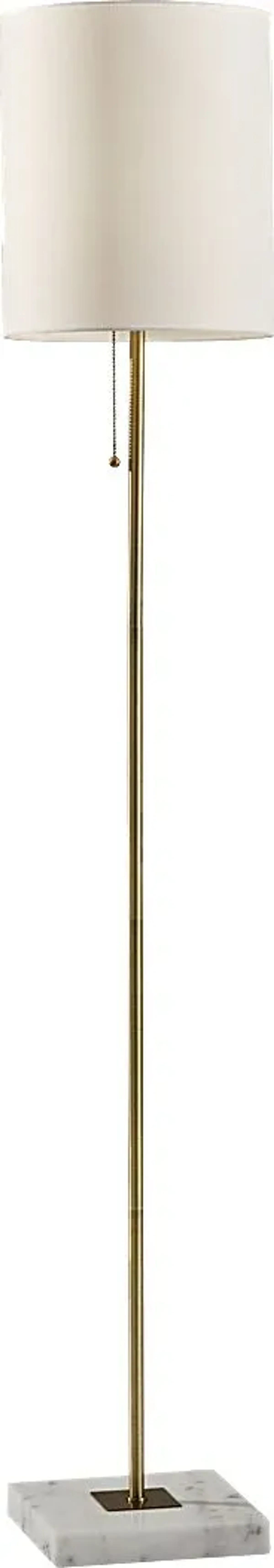 Abby Park Brass Floor Lamp