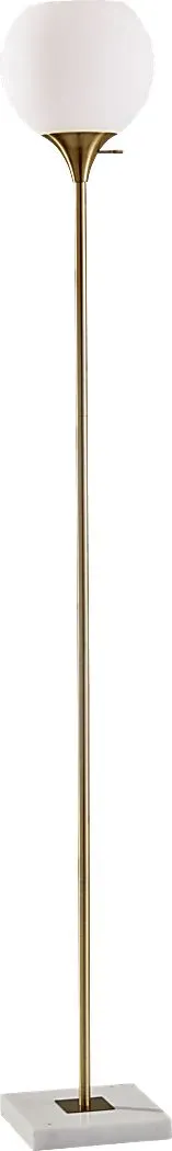 Abby Park Brass Torchiere