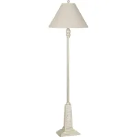 Anchor Lane White Floor Lamp