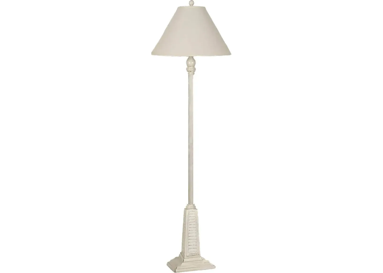 Anchor Lane White Floor Lamp